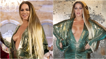 Στικούδη: Με βαθύ ντεκολτέ λίγο πριν γεννήσει - Ο άντρας μου, όταν με είδε είπε «καλή διασκέδαση κουκλάρα μου»