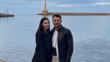 Γιώργος Αγγελόπουλος: Πήγε για προσκύνημα στην Κρήτη με τη Δήμητρα Βαμβακούση