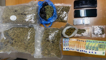 Σκόπευε να διακινήσει σχεδόν τρία κιλά κάνναβης στα Τρίκαλα