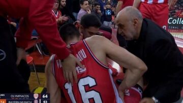 Ολυμπιακός - Μπάγερν: Αποχώρησε τραυματίας ο Παπανικολάου 
