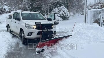Στα λευκά Σέρρες, Κόνιτσα, Ζαγόρι και Μέτσοβο - Δείτε φωτογραφίες