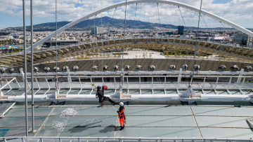 OAKA: Ανοίγει ξανά το ποδηλατοδρόμιο μετά την δεύτερη έκθεση εμπειρογνωμοσύνης για το στέγαστρο Καλατράβα