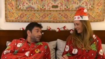 Τάσος Ιορδανίδης: Πήρε συνέντευξη από τη σύζυγό του, Θάλεια Ματίκα, στο κρεβάτι τους