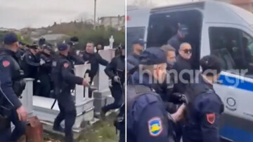 Φρέντι Μπελέρης: Οι Αλβανοί τον πήγαν «σηκωτό» στην ταφή της γιαγιάς του - Πατούσαν πάνω στα μνήματα