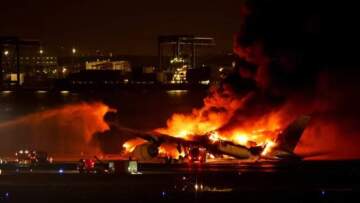 Φωτιά σε αεροπλάνο στο Τόκιο: Νεκροί 5 επιβαίνοντες στο αεροσκάφος της ακτοφυλακής, σε κρίσιμη κατάσταση ο κυβερνήτης