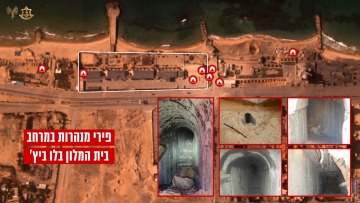 Πόλεμος στο Ισραήλ: Οι IDF κατεδάφισαν το δίκτυο σήραγγας της Χαμάς κάτω από το βόρειο παραλιακό θέρετρο της Γάζας