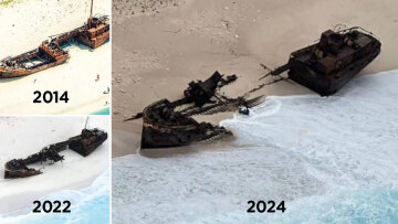 Ναυάγιο Ζακύνθου: Τεράστιες φθορές στο σκαρί του «Παναγιώτη» - Κόπηκε στη μέση