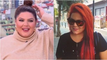 Δανάη Μπάρκα: Η φωτογραφία της από το παρελθόν με κόκκινα μαλλιά