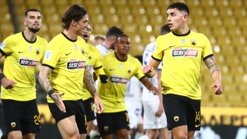 Stoiximan Super League 1, ΑΕΚ - Αστέρας Τρίπολης 4-2: Έβγαλε την υποχρέωση -Δείτε τα γκολ 