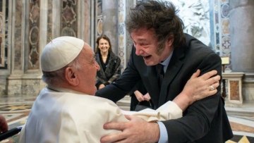 Πάπας Φραγκίσκος: Συναντήθηκε για πρώτη φορά με τον μέχρι πρότινος σφοδρό επικριτή του, Μιλέι - Βίντεο και φωτογραφίες
