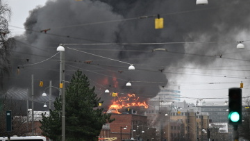  Σουηδία: Φωτιά σε θεματικό πάρκο στο Γκέτενμποργκ - Δείτε φωτογραφίες