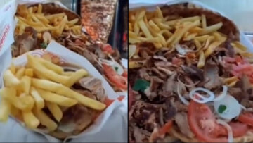 Ηράκλειο: Σουβλατζίδικο συνεχίζει την... παράδοση με την «ανθοδέσμη» πιτόγυρο για την γιορτή του Αγίου Βαλεντίνου