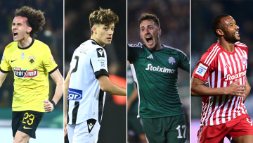 Stoiximan Super League 1: Ανέβηκε στην κορυφή η ΑΕΚ, ακολουθούν ΠΑΟΚ και ΠΑΟ, στο κόλπο του τίτλου ο ΟΣΦΠ - Δείτε τα 17 γκολ 