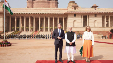 Κυριάκος Μητσοτάκης: Η επίσημη υποδοχή στο Νέο Δελχί - Δείτε φωτογραφίες και βίντεο 