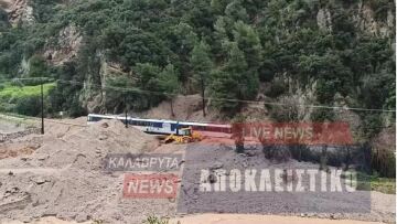 Καλάβρυτα: Bίντεο από την επιστροφή των 90 επιβατών του Οδοντωτού μετά τον απεγκλωβισμό τους