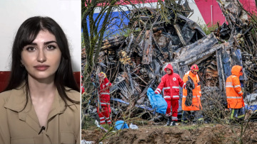 Σύγκρουση τρένων στα Τέμπη: Έναν χρόνο μετά το δυστύχημα με τους  57 νεκρούς, συγκλονίζει η Ντίνα που επέζησε