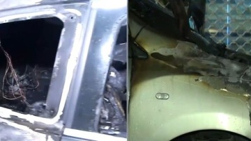 Στις φλόγες τυλίχθηκαν δύο σταθμευμένα ΙΧ στην πλατεία Βικτωρίας - Εξετάζεται το σενάριο νέου εμπρησμού