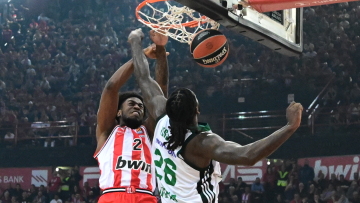 Euroleague: Το κάρφωμα του Ράιτ στο Ολυμπιακός - Παναθηναϊκός στην κορυφή του top 10 - Βίντεο 