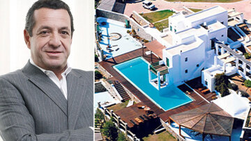 Οι... φαραωνικές επεκτάσεις και η ιστορία της βίλας του Λάκη Γαβαλά στη Μύκονο 