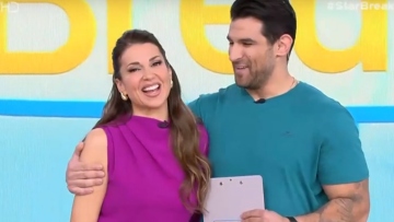 Χατζίδου: Επέστρεψε στο πλατό μετά το ατύχημα που είχε - Γλίστρησα στα σφουγγαρισμένα, εξήγησε