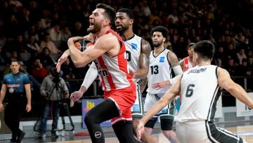 Stoiximan Basket League, Απόλλων Πάτρας - Ολυμπιακός 63-93: Έκανε προπόνηση στην Πάτρα