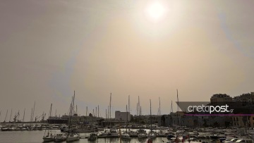 Κρήτη: Αποπνικτική η ατμόσφαιρα λόγω αφρικανικής σκόνης - Οι συστάσεις της Περιφέρειας
