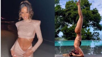 Ιζαμπέλ Γκουλάρτ: Κάνει κατακόρυφο μπροστά στην πισίνα με το μπικίνι της 