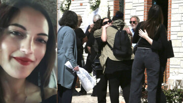 Θρήνος στην κηδεία της 28χρονης Κυριακής που δολοφονήθηκε έξω από το ΑΤ Αγίων Αναργύρων