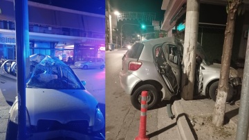 Ίλιον: ΙΧ έπεσε πάνω σε κολώνα της ΔΕΗ - Νεκρός ο 32χρονος οδηγός του