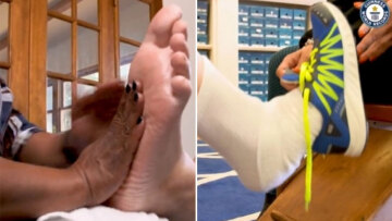 Η γυναίκα με τις μεγαλύτερες πατούσες στον κόσμο κατέκτησε το ρεκόρ Guinness: «Δέχομαι άπειρα μηνύματα κάθε μέρα»