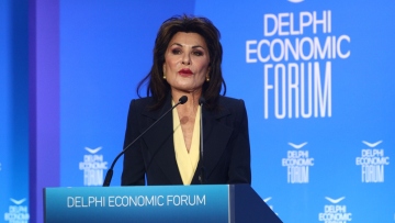 Οικονομικό Φόρουμ Δελφών - Γιάννα Αγγελοπούλου Δασκαλάκη: Δεν χρεοκόπησαν την Ελλάδα οι Ολυμπιακοί Αγώνες του 2004