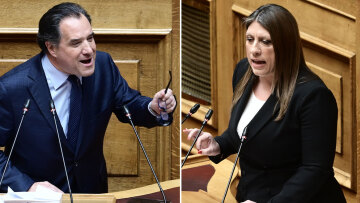 Γεωργιάδης: Κοροϊδεύατε τον κόσμο με καρδούλες για να μπείτε στη Βουλή - Θυμίζετε μάτσο άνδρα που βρίζει γυναίκες, απάντησε η Κωνσταντοπούλου