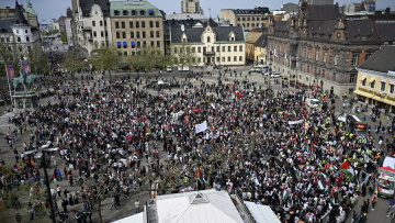 Eurovision 2024: Διαδήλωση στο Μάλμε κατά της συμμετοχής του Ισραήλ - Δείτε βίντεο, φωτογραφίες