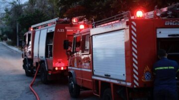 Φωτιά σε εγκαταλελειμμένο κτήριο στο Ολυμπιακό Χωριό