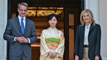 Πριγκίπισσα Κάκο: Συναντήσεις με Μητσοτάκη και Σακελλαροπούλου – Δείτε φωτογραφίες