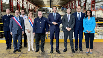 Κυριάκος Μητσοτάκης: Στα ναυπηγεία του Λοριάν για τις φρεγάτες Belh@rra - Δείτε βίντεο και φωτογραφίες