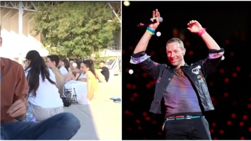 Coldplay: Στήνονται ήδη έξω από το ΟΑΚΑ οι φαν παρά την υψηλή θερμοκρασία - Δείτε το βίντεο