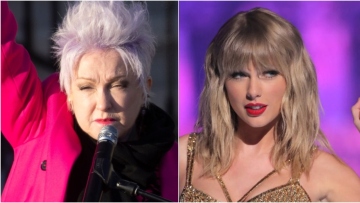 Σίντι Λόπερ: Δηλώνει μεγάλη φαν της Τέιλορ Σουίφτ