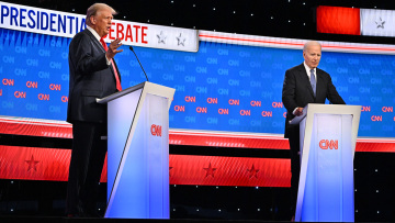 ΗΠΑ: Πτώση της τηλεθέασης στο ντιμπέιτ Μπάιντεν-Τραμπ σε σύγκριση με το 2020 