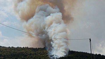 Συναγερμός για φωτιά στα Γλυκά Νερά κοντά στον οικισμό - Σηκώθηκαν εναέρια μέσα, μήνυμα από το 112