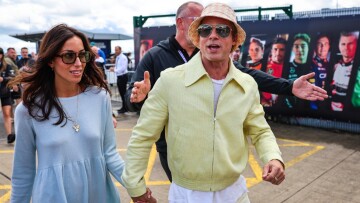 Μπραντ Πιτ - Ινές Ντε Ραμόν: Παρακολούθησαν μαζί το βρετανικό Grand Prix