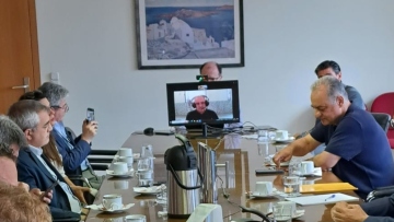 Φρέντι Μπελέρης: Συμμετείχε διαδικτυακά στη συνάντηση Ελλήνων Ευρωβουλευτών 