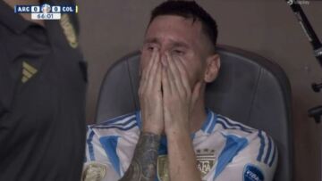 Copa America: Όταν έκλαψε ο Μέσι μετά την αναγκαστική αλλαγή του στον τελικό Αργεντινή - Κολομβία - Δείτε βίντεο