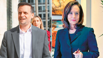 Εκλογές στο ΠΑΣΟΚ: Η Άννα Διαμαντοπούλου από δεξιά και ο Χάρης Δούκας από αριστερά ανακατεύουν την τράπουλα