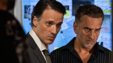 Ανδρέας Κωνσταντίνου - Νίκος Ψαρράς: Στα γυρίσματα της νέας σειράς Διάφανη Αγάπη