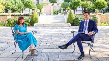 Κατερίνα Σακελλαροπούλου: Θα κάνω το καθήκον μου ως τη λήξη της θητείας μου, άλλα θεσμικά όργανα αποφασίζουν για το πρόσωπο του Προέδρου