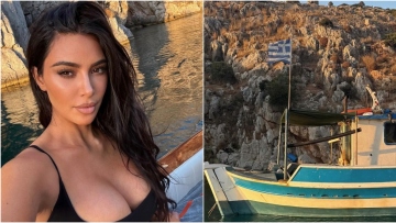 Κιμ Καρντάσιαν: Ανέβασε φωτογραφίες από την Ελλάδα και τις έσβησε μετά από μερικά λεπτά