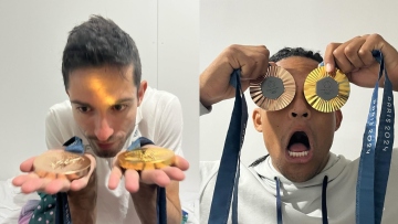 Μίλτος Τεντόγλου - Εμμανουήλ Καραλής: Παίζουν με μετάλλιά των Ολυμπιακών Αγώνων - «Αν τα ενώσετε δίνουν υπερδύναμη;»