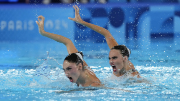 Ολυμπιακοί Αγώνες: Εξαιρετικό πρόγραμμα και 6η θέση για Πλατανιώτη - Μαλκογεώργου στο ντουέτο της καλλιτεχνικής κολύμβησης