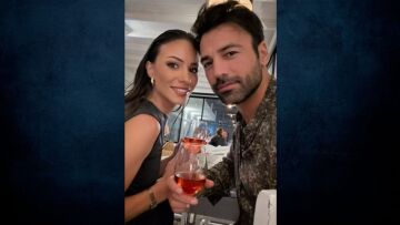 Ανδρέας Γεωργίου - Σιμώνη Χριστοδούλου: Στην Τήνο λίγο πριν τον γάμο τους